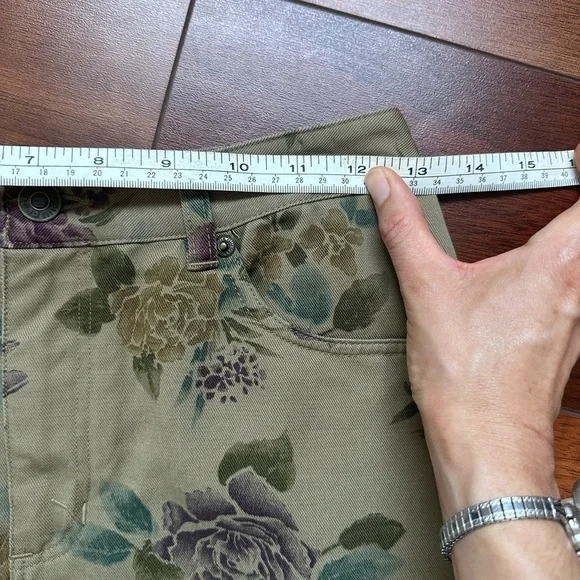 Kate Hill Petite Dark Floral Skirt - Picture 7 of 7